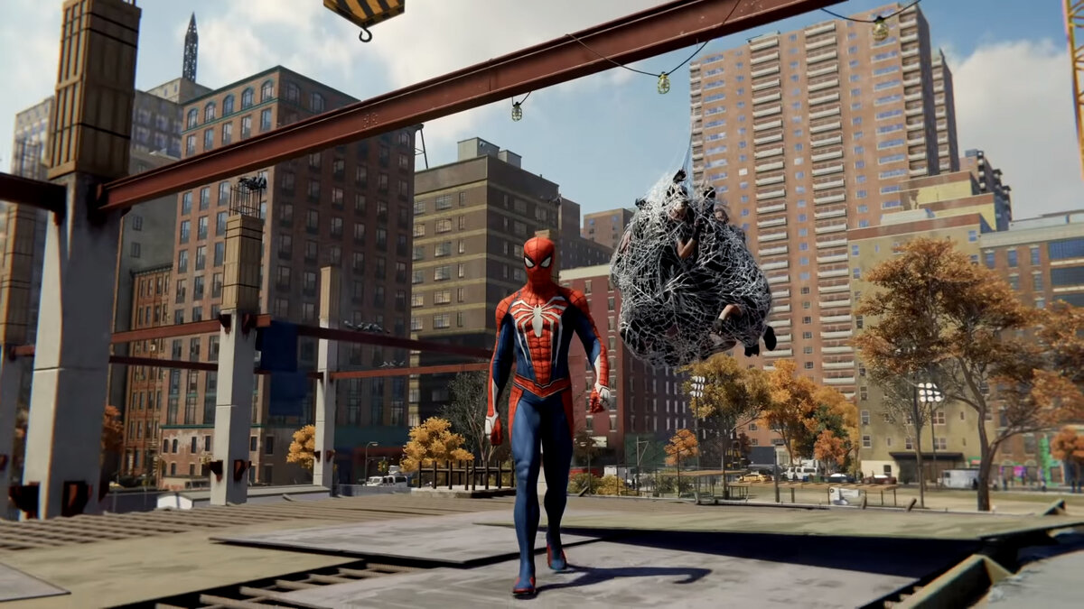 Spider man ps4. Spider man Marvel ps4 геймплей. Нью Йорк Spider man ps4. Нью-Йорк Marvel Spider-man ps4.