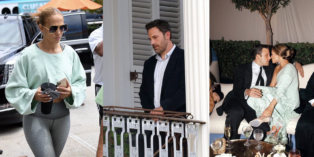 Jennifer Lopez and Ben Affleck 