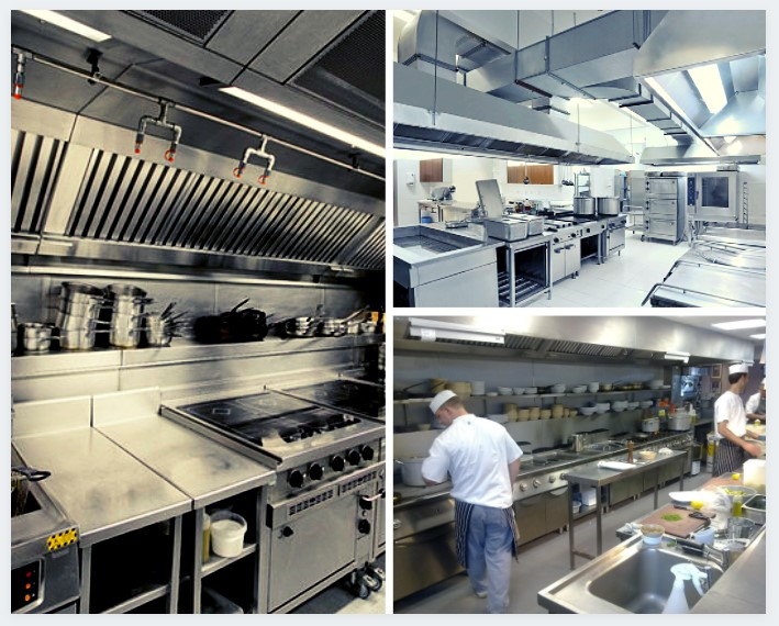 Оборудование на промышленных кухнях из нержавейки