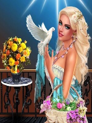 Эрика. Может быть выглядела так?  Фрагмент картинки с сайта pixabay.com/ru. Бесплатно для коммерческого использования, указание авторства не требуется.