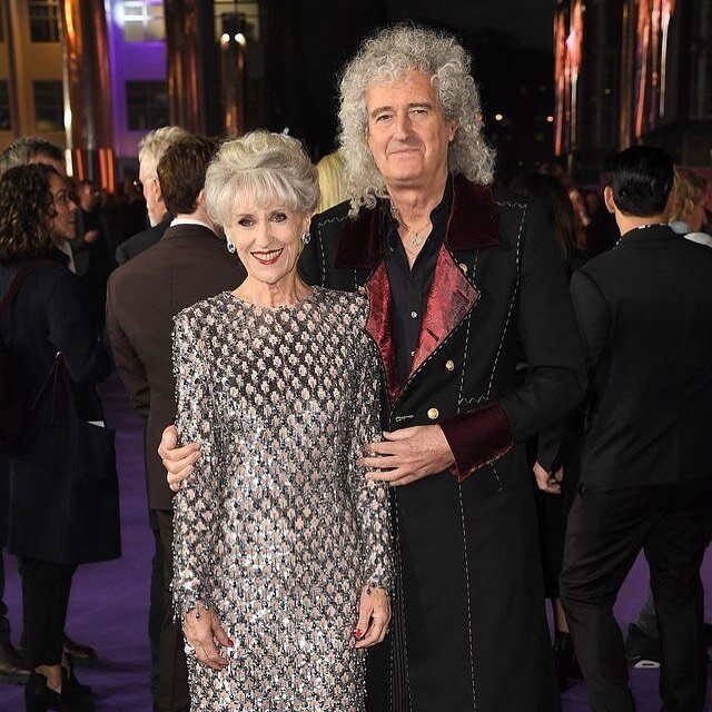 Брайан Мэй и Анита Добсон