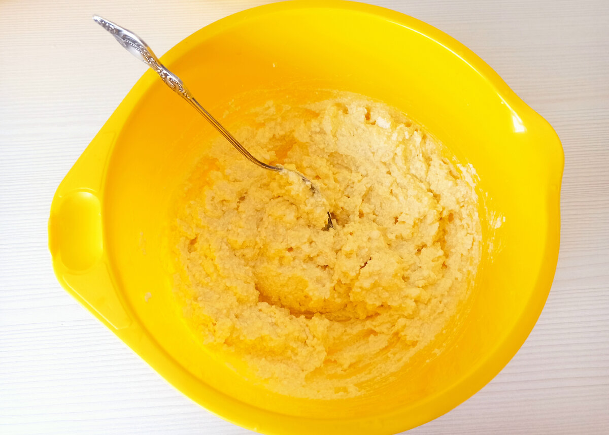 рецепт творожной запеканки, основа желток и творог