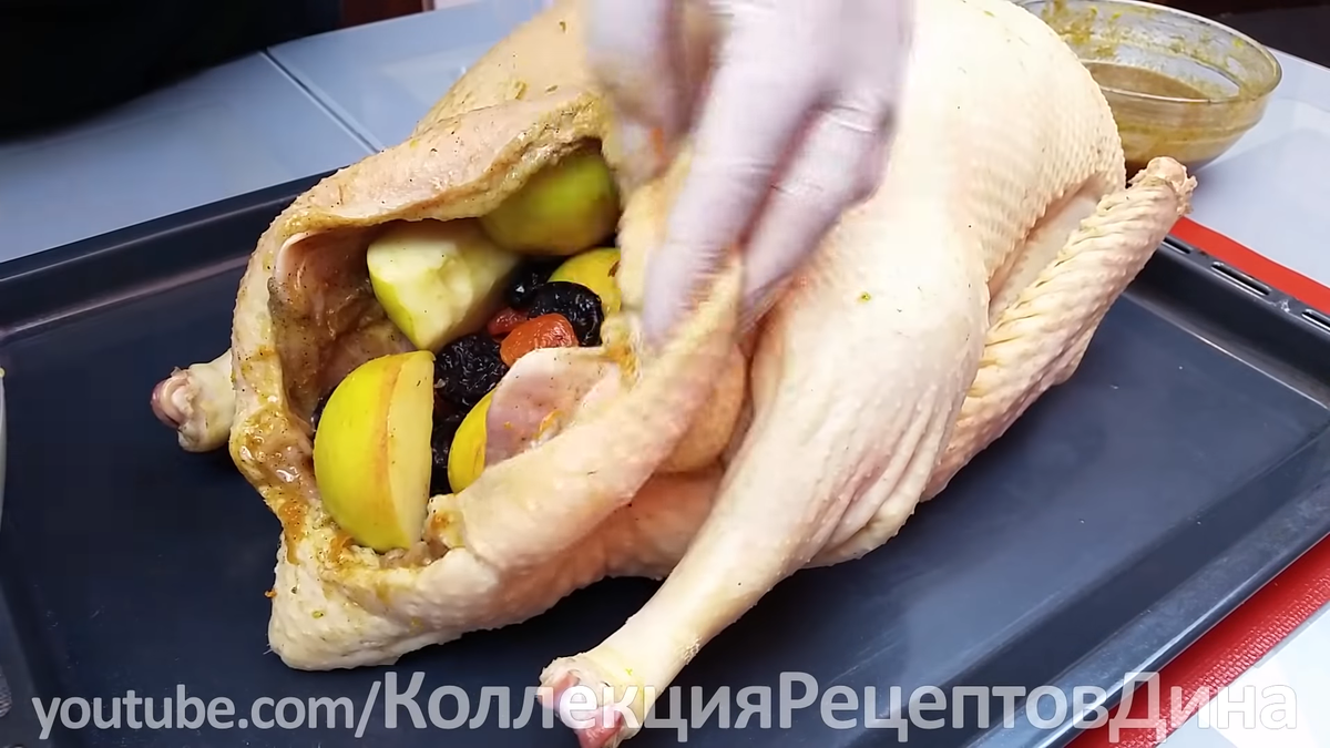 Гусь кусочками в рукаве в духовке рецепт с фото | Receita