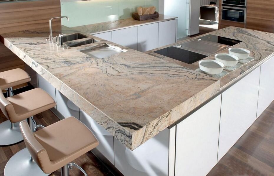 Столешница из акрилового камня