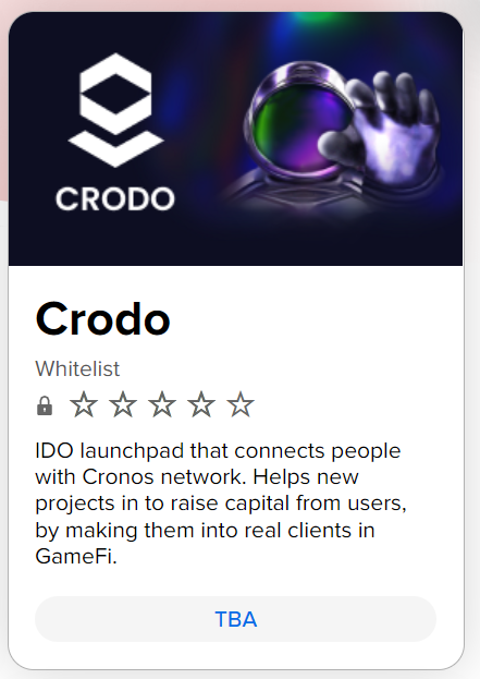 IDO Crodo at Kaizen Finance