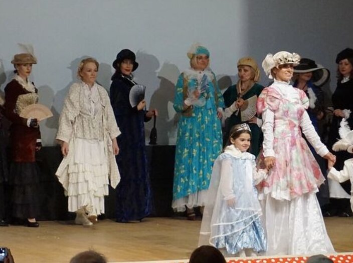 Мой первый показ в Тарусе