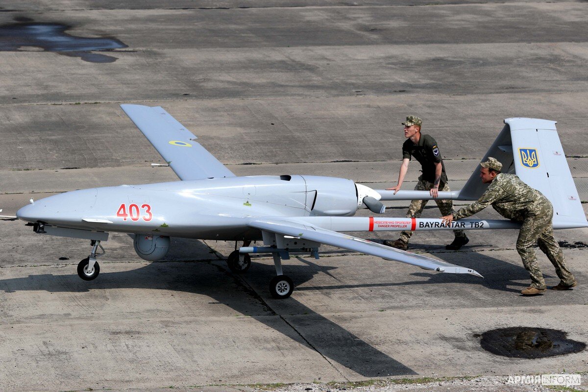 БПЛА Байрактар ТБ2.