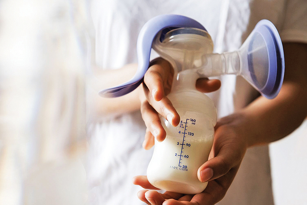 Сцеженное молоко 