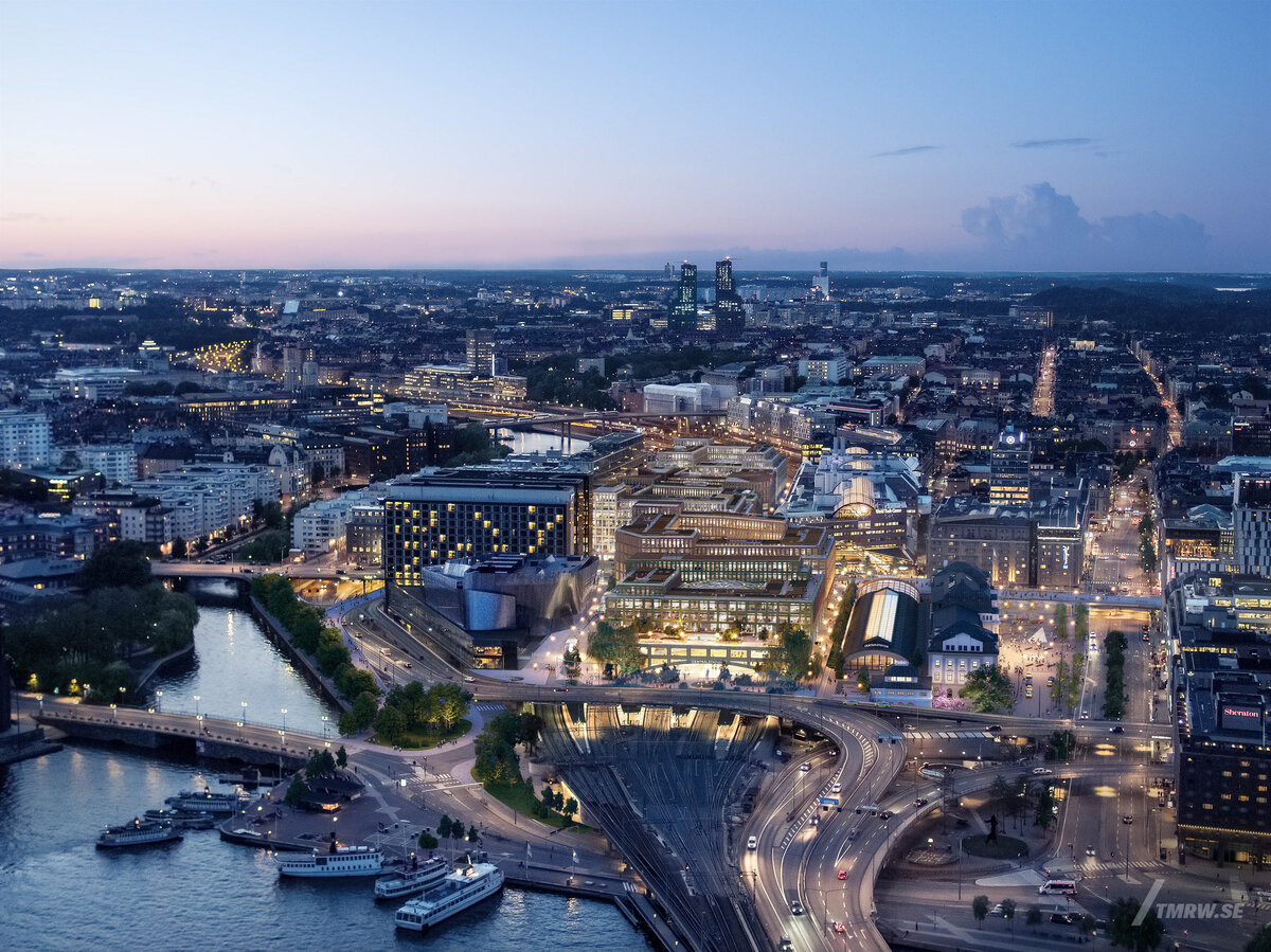 Central Station | TMRW | Foster & Partner | Stockholm, SE