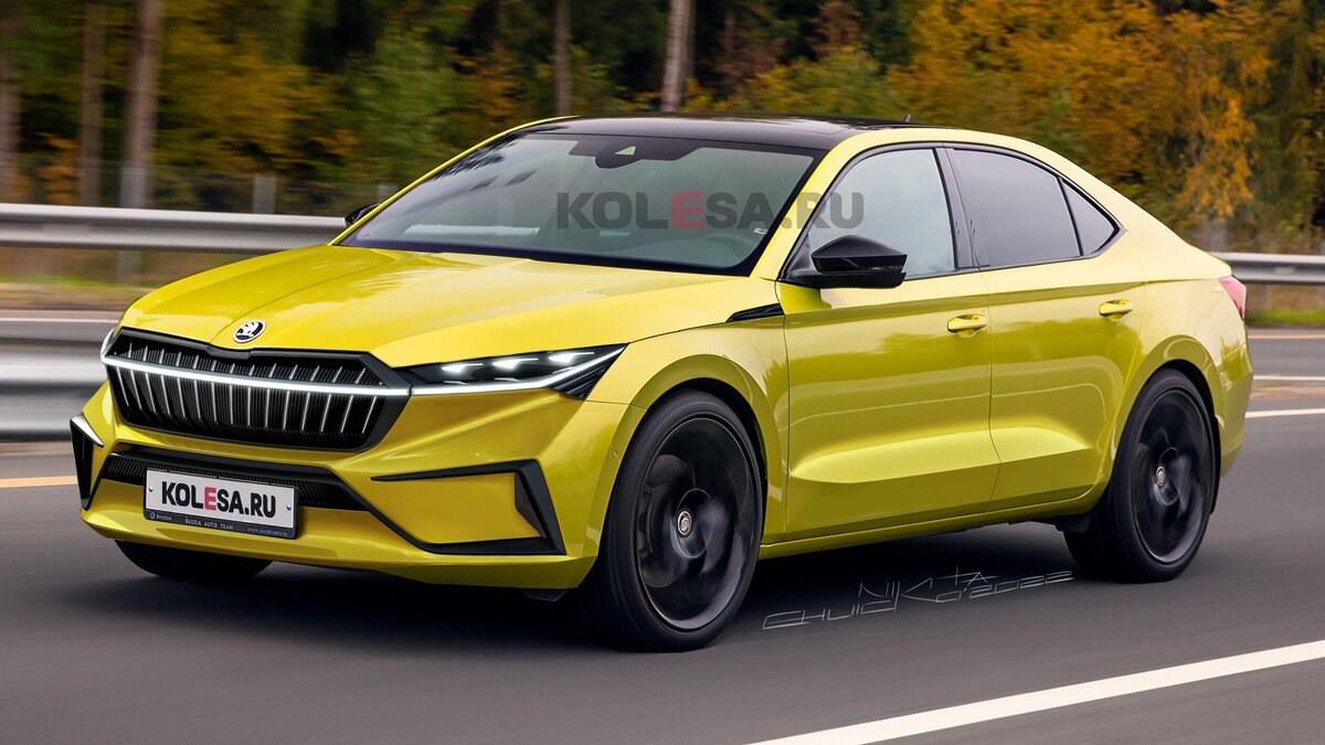 Рендер нового Superb