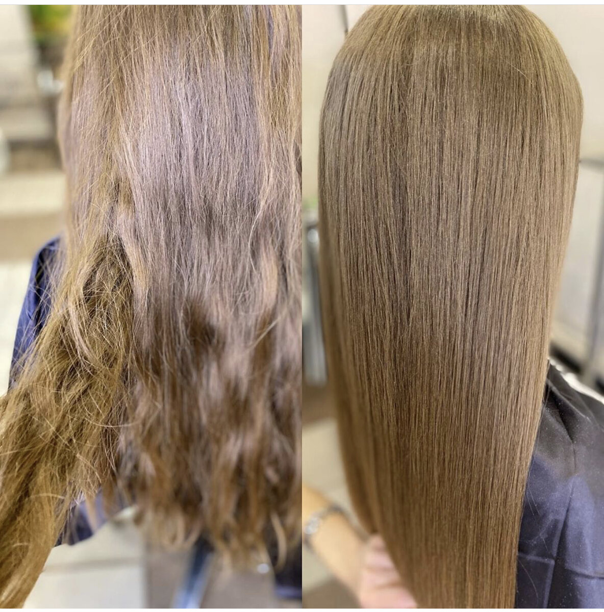 Мои волосы после процедуры ботокса