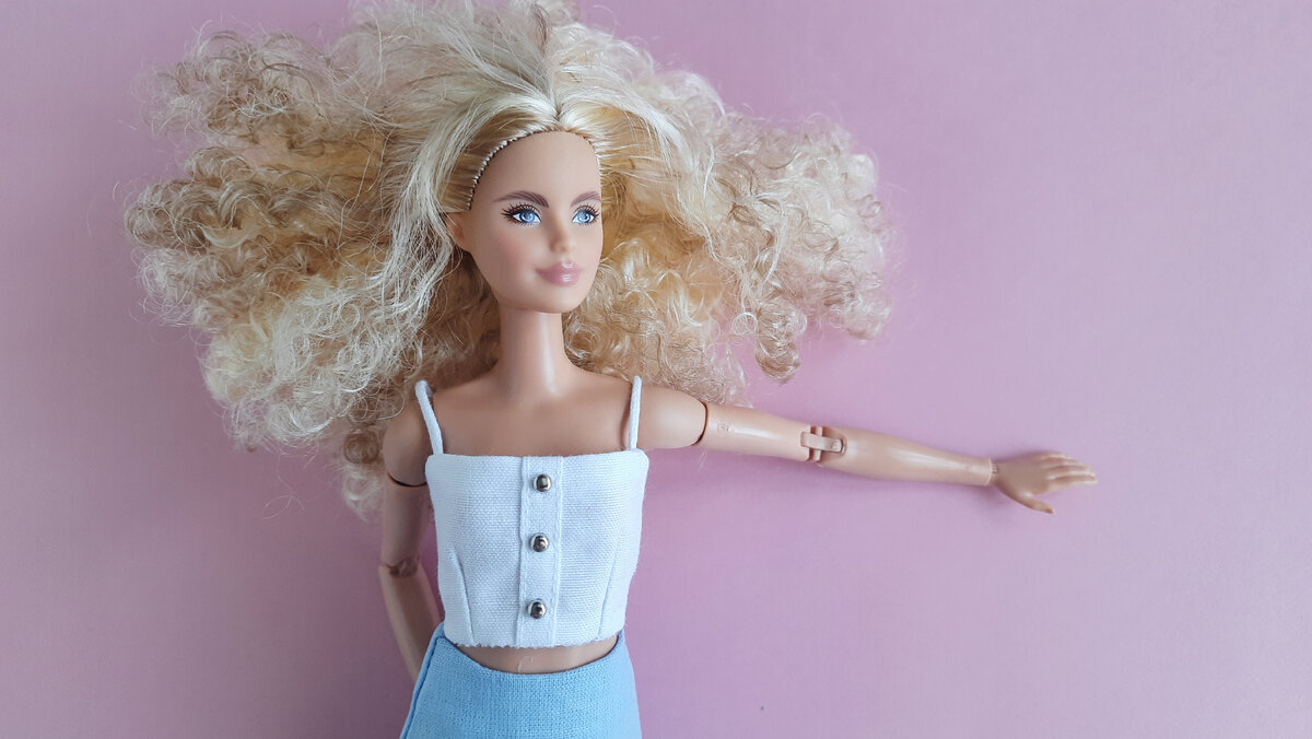 Это коллекционная кукла из серии Barbie BMR 1959