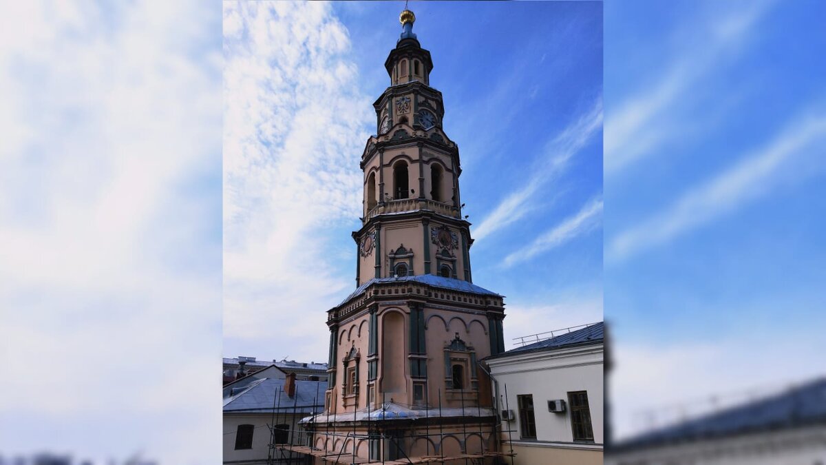 Здесь видна часть  дома купца Михляева