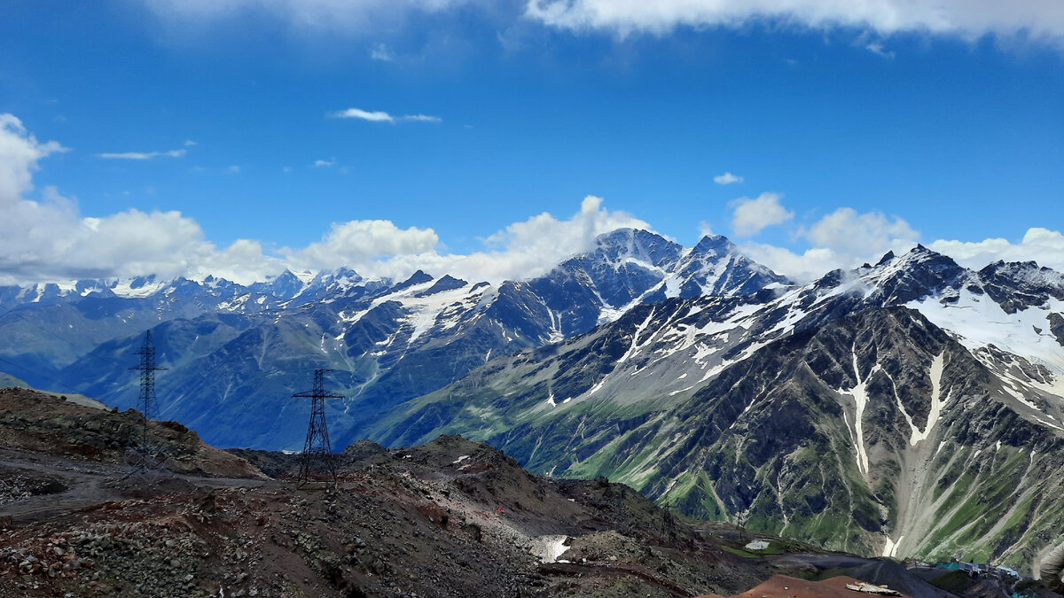 Станция Гарабаши (+3847м). Погода отличная! Фото автора