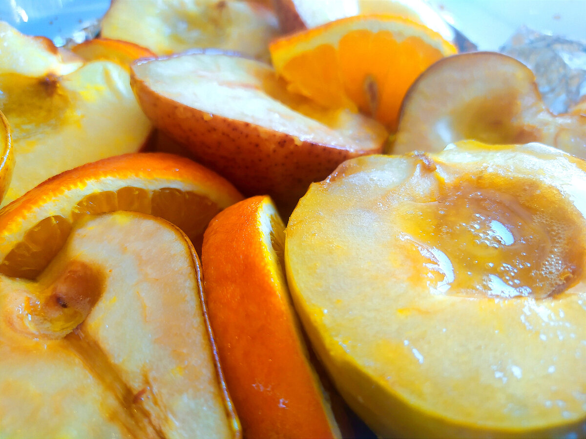 Печеные апельсины
