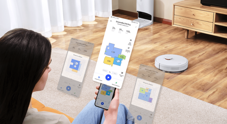    Dreame D10 Plus имеет функцию самоочистки, что делает его очень удобным