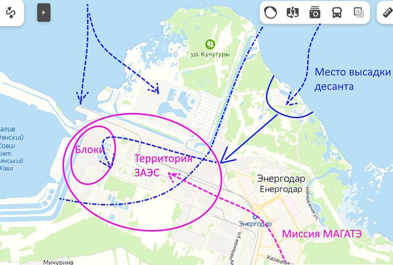 Схема атаки ВФУ от Юрия Подоляки