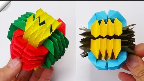 Paper 2024 toy cube