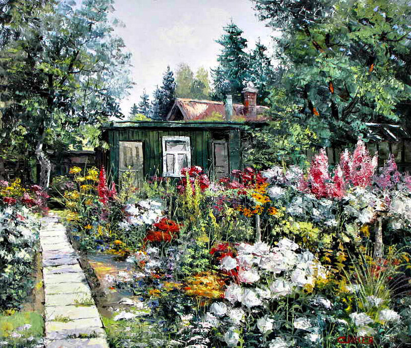 Картины для дачи