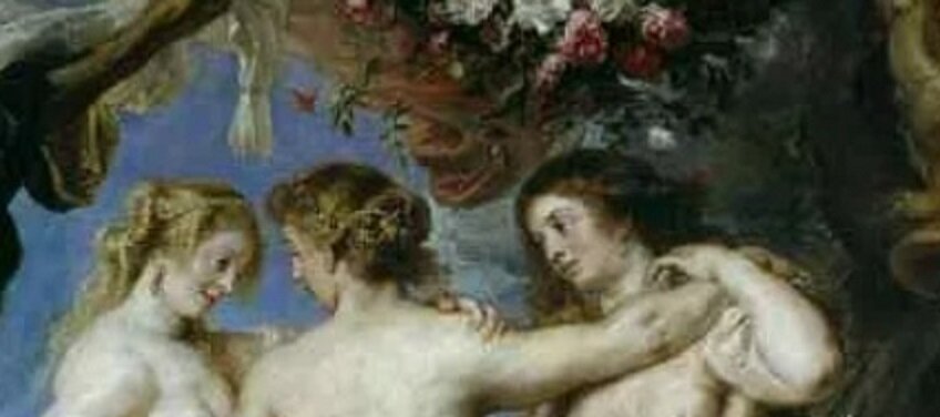Грациозны ли "Три грации" П.П. Рубенса?  Фрагмент картины из коллекции Яндекс. Картинки