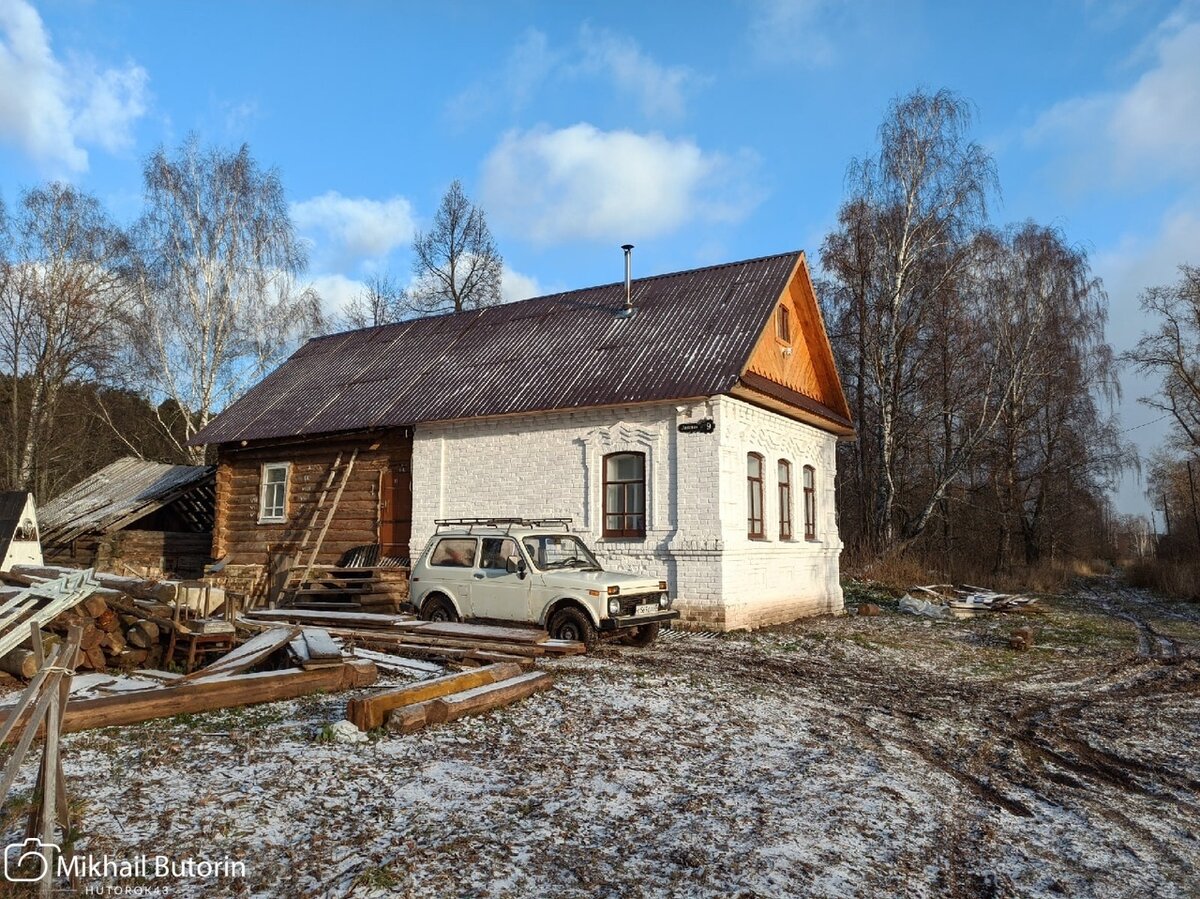 Зима началась с удивления. Тепло в доме прадеда теперь держится намного  дольше | Вятский Хутор | Дзен