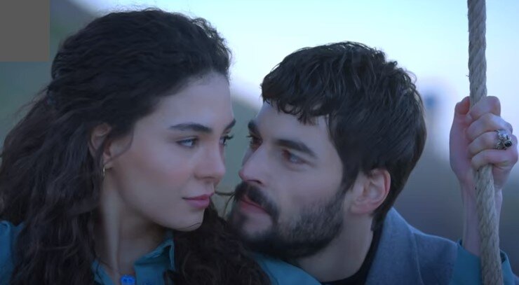 Рейян и Миран, кадр из сериала Ветреный