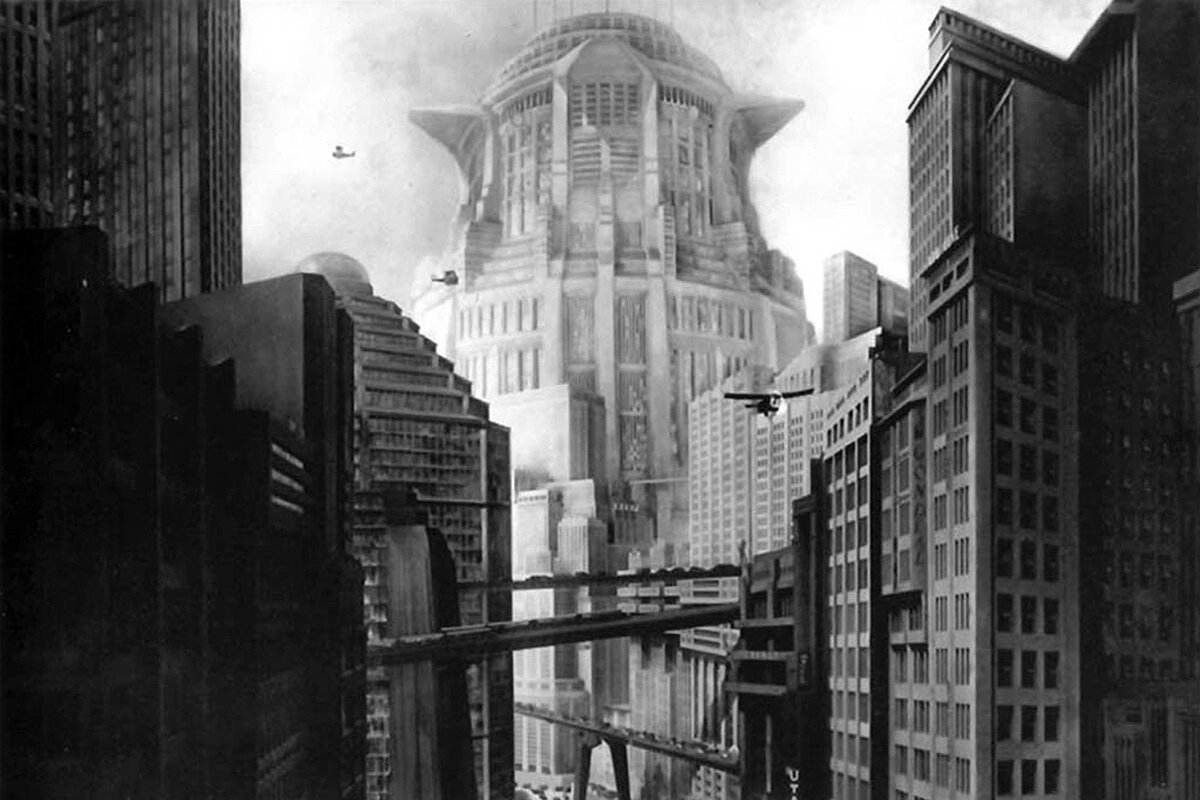 Кадр из фильма "Метрополис"