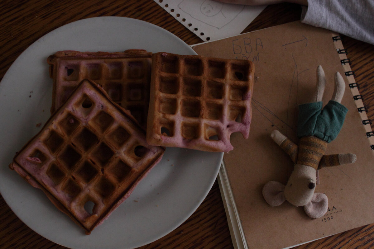 Добавьте новую нотку привычным венским вафлям!