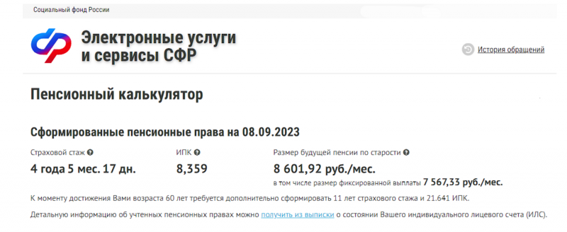 Название пенсионного фонда в 2024 году. Функции пенсионного калькулятора.