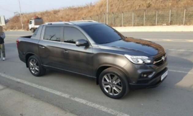 В интернет просочились фото нового корейского грузовика.