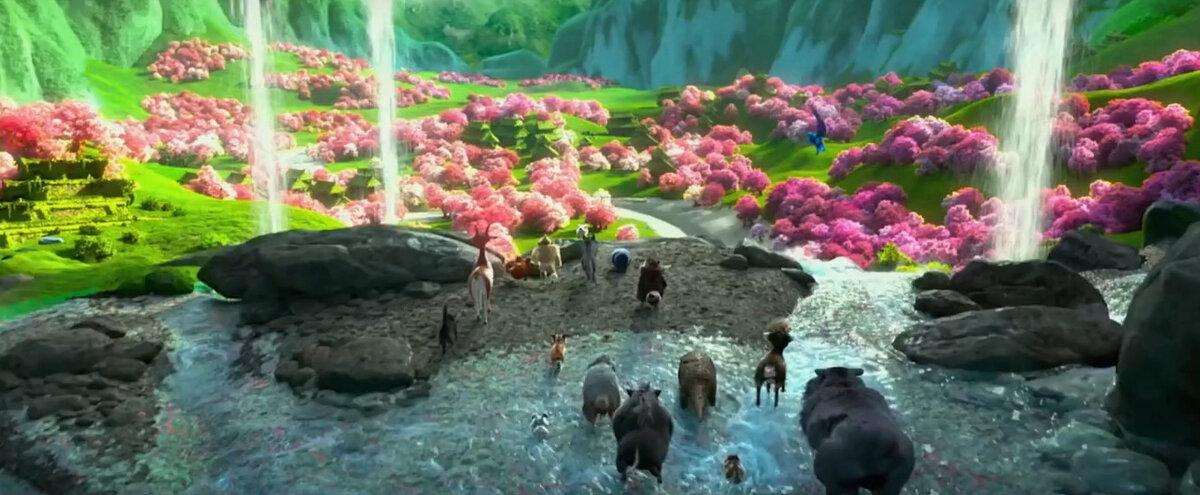 Кадр из мультфильма "Большой кошачий побег"