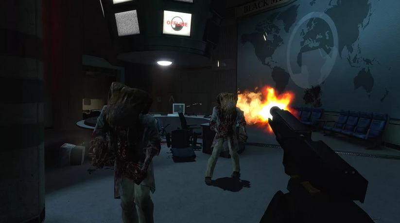 Концепция игры и сюжет, а также локации остались нетронутыми - перед нами всё тот же оригинальный Half-Life только в современной обвертке. Такое решение создателей пожалуй является единственным правильным решением, единственным нововведением стали доступны достижения в стим версии игры, но они никак не сказываются на игровой механике.   