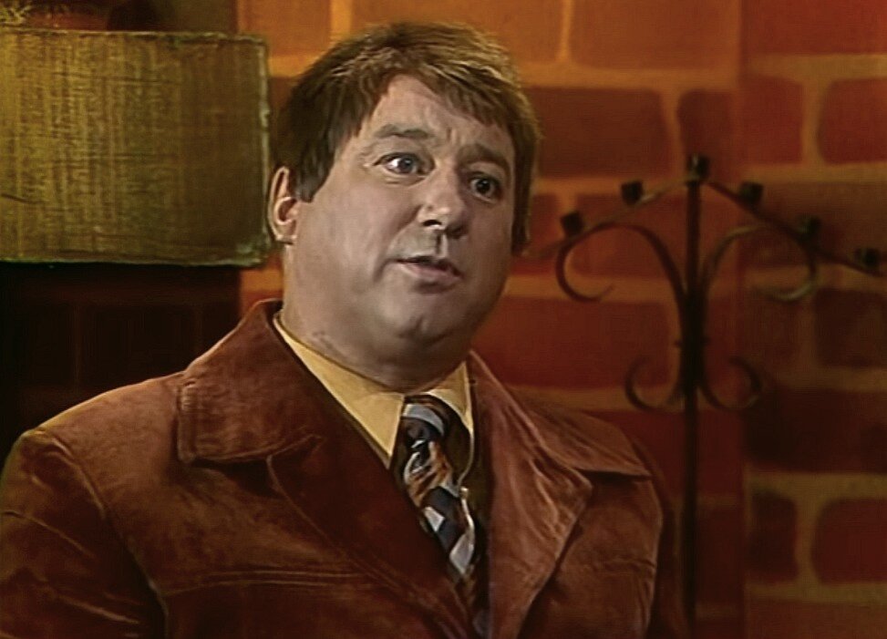 Кадр из телевизионной передачи «Кабачок «13 стульев», 1980 г.