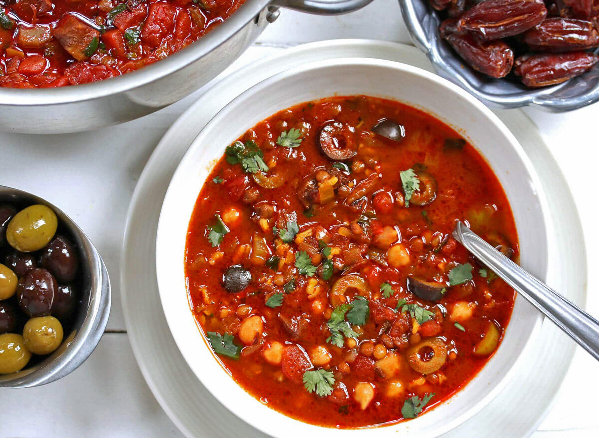 Марокканский суп харира