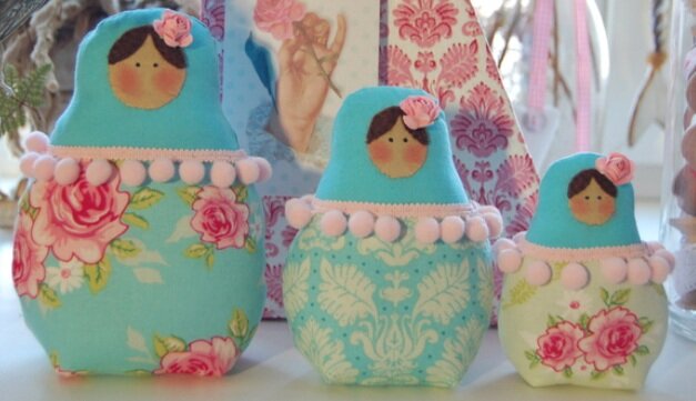 Сделай Сам! Мягкую Игрушку "Матрёшка"