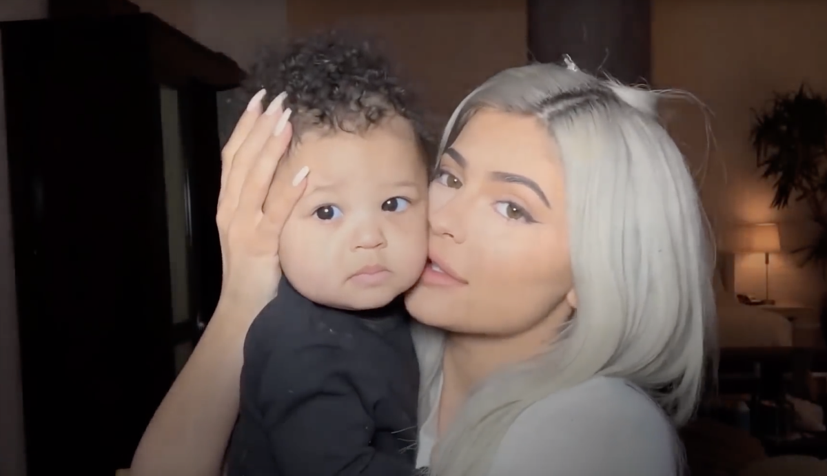 Кайли вместе с дочерью Сторми!