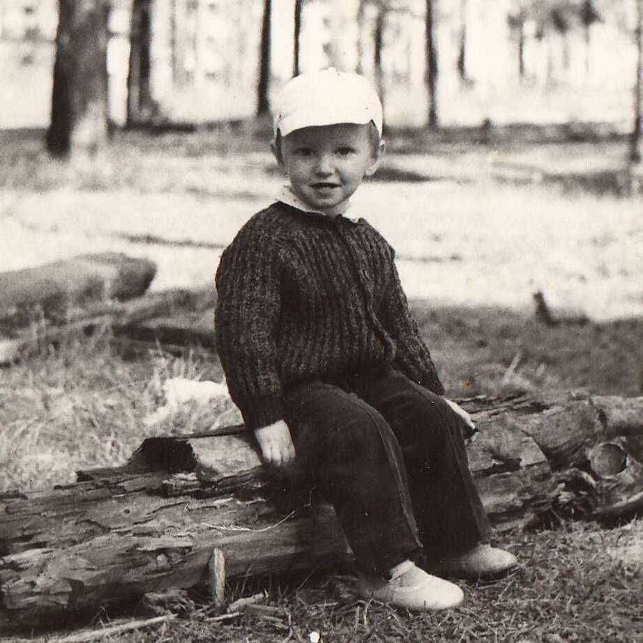 Мне около трёх лет. 1980г.