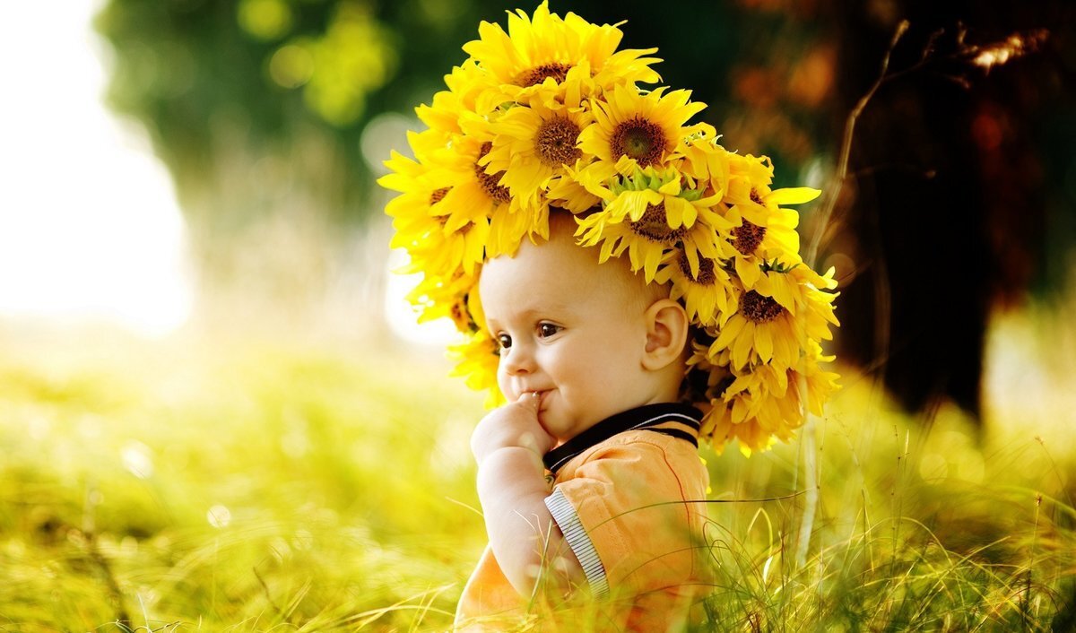 Фото солнышко детское