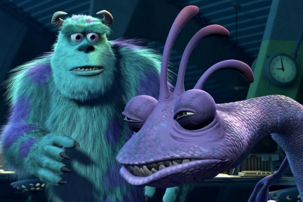 Кадр из мультфильма "Корпорация монстров"