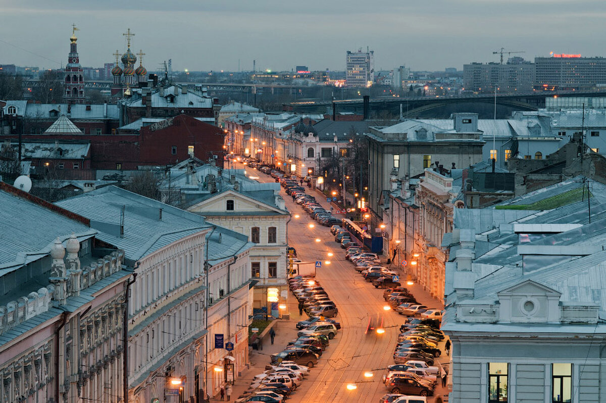 Рождественская нижний новгород карта