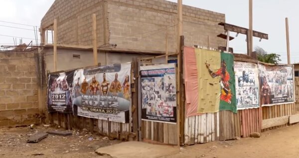 Тренажерный зал под открытым небом