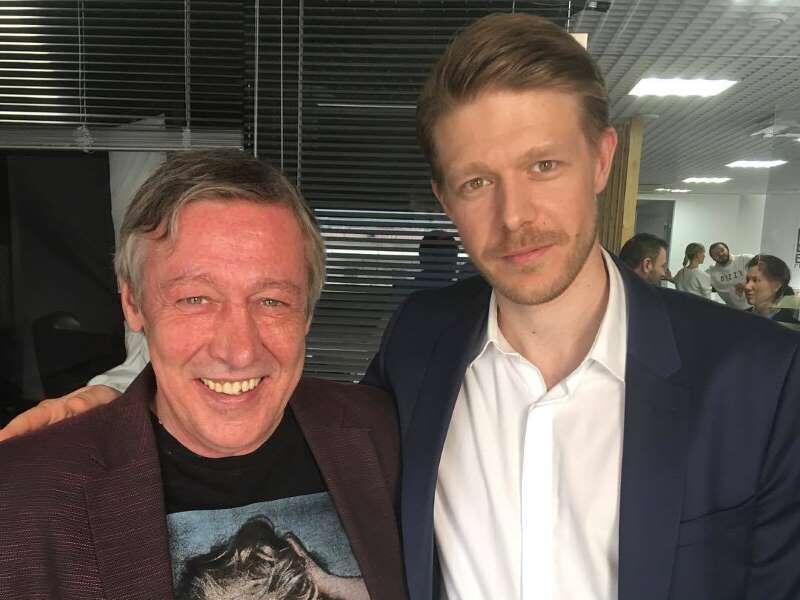 Никита Ефремов с отцом