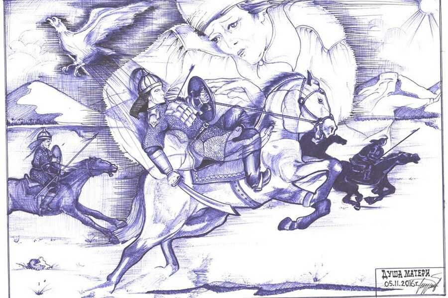 Рисунок Павла Бурнакова