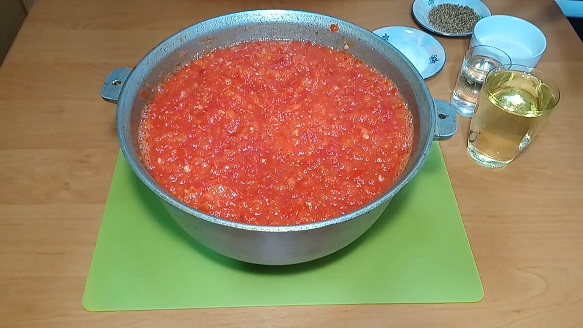 Баклажаны в томатно-перечном соусе на зиму — рецепт с фото пошагово