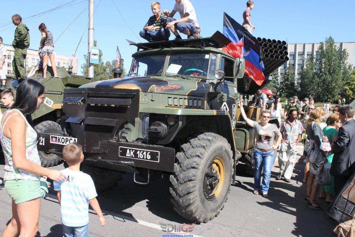 Дивизион корсы. БМ-21 ДНР.