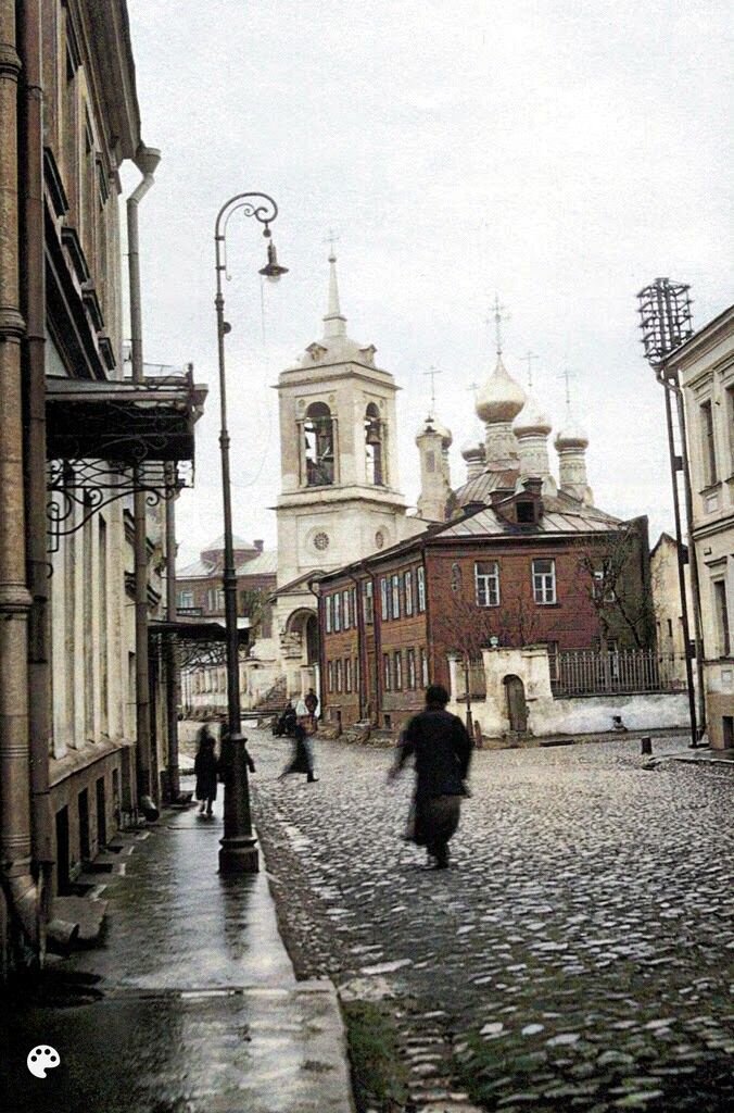 Московские переулки 1900х годов