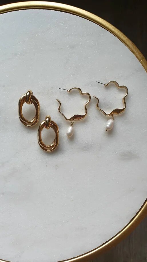 Два варианта сережек