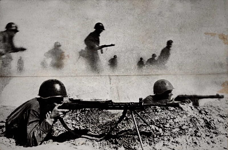 Бои на реке Березине, июнь1941 год.