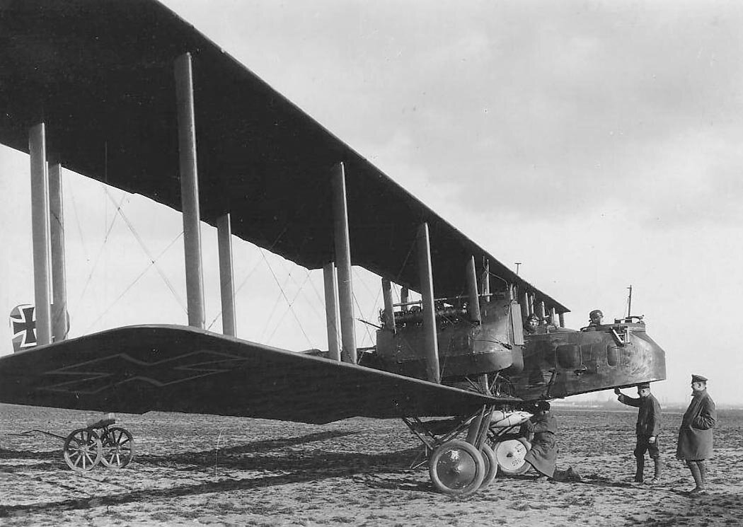 Германский дальний бомбардировщик Gotha G.V.