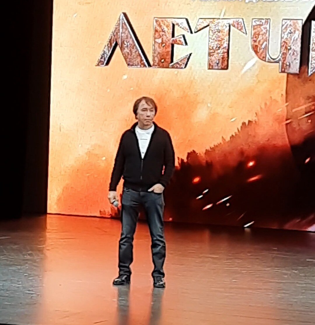 Фото из личного архива, встреча с режиссёром